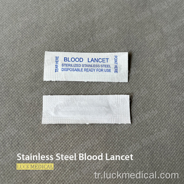 Kan Lancet Paslanmaz Çelik